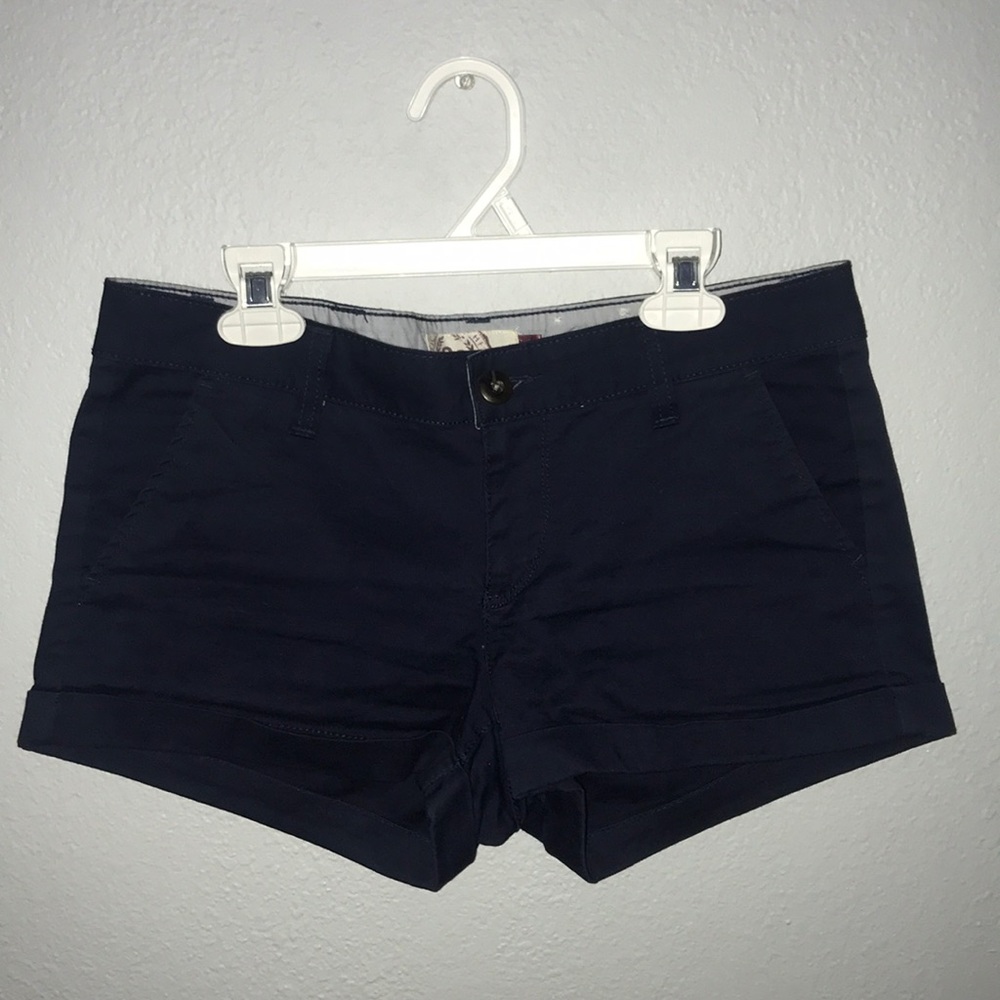 navy pixie shorts